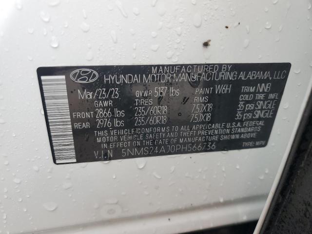 VIN 5NMS24AJ0PH566736 2023 HYUNDAI SANTA FE no.13