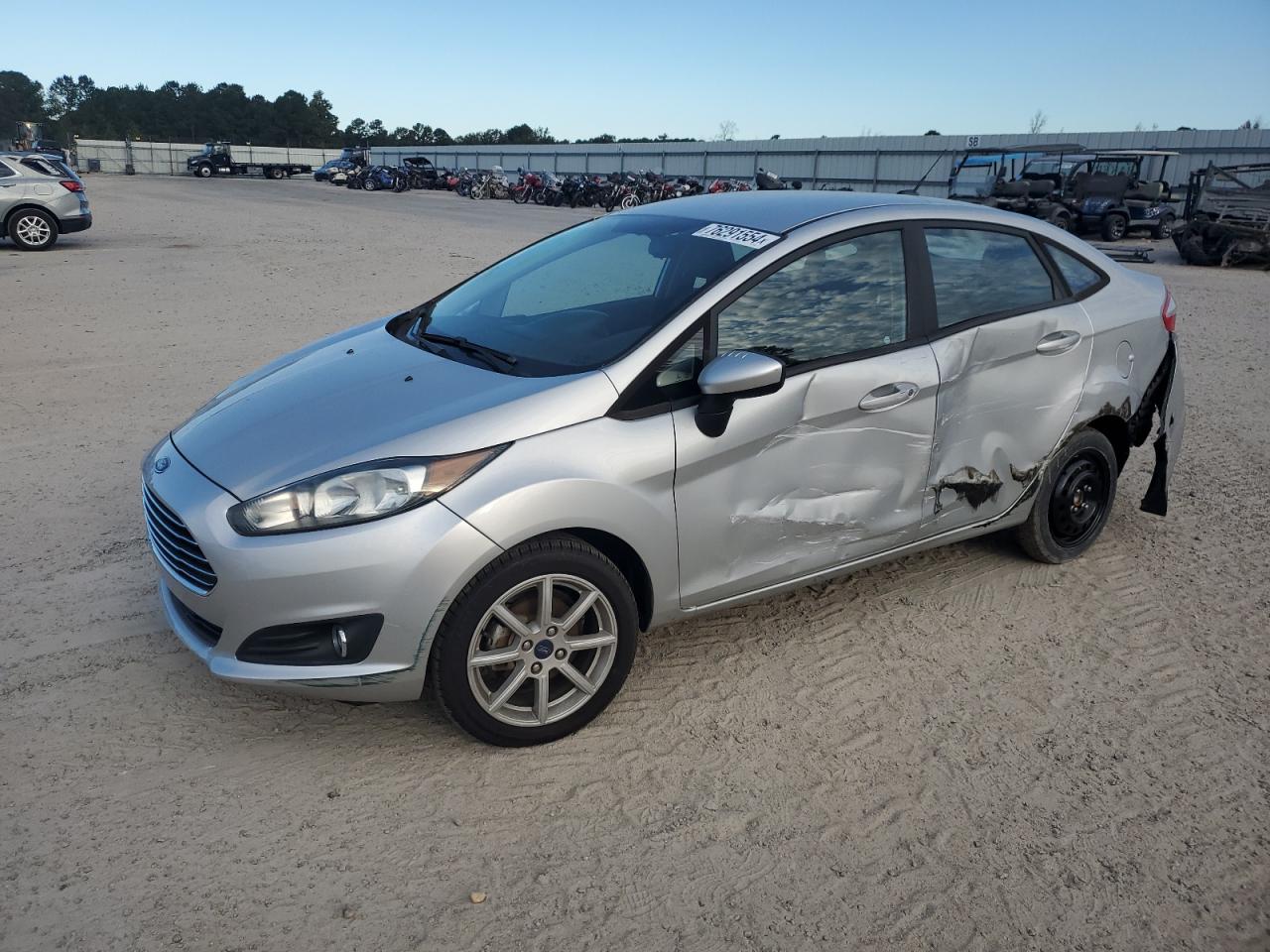 Lot #2909610406 2019 FORD FIESTA SE