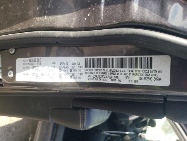 2016 JEEP CHEROKEE L - 1C4PJMCS7GW367128