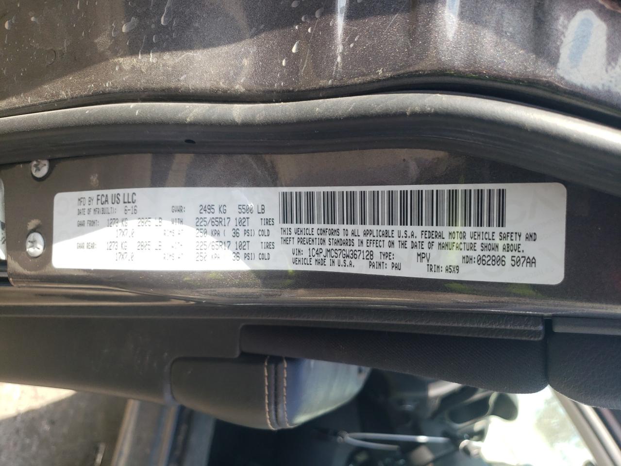 JEEP GRAND CHEROKEE LATITUDE