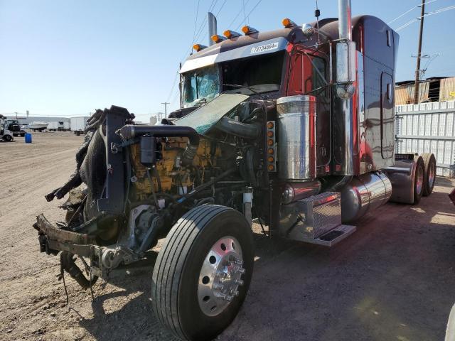 PETERBILT 379 2001 burgundy tractor diesel 1XP5DB9X41D560876 photo #3