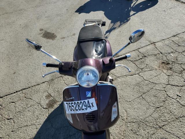 2006 VESPA MOTORCYCLE ZAPM319K465007479