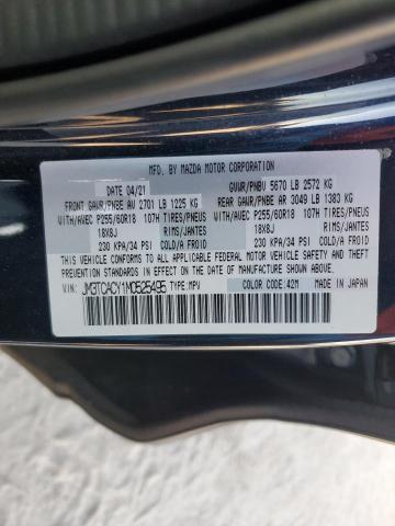 2021 MAZDA CX-9 TOURI - JM3TCACY1M0525495