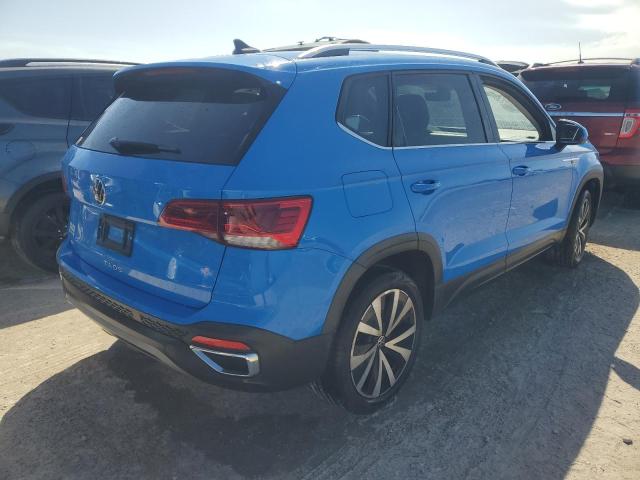 VOLKSWAGEN TAOS SE 2022 blue  gas 3VVSX7B2XNM062667 photo #4