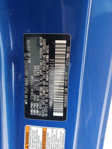 2015 SUBARU BRZ 2.0 LI - JF1ZCAC19F8604414