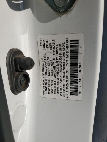 2018 HONDA CIVIC SI - 2HGFC3A58JH751679