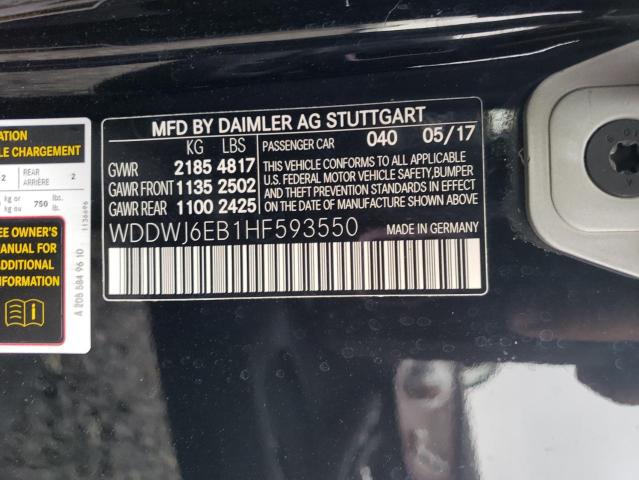 2017 MERCEDES-BENZ C 43 4MATI - WDDWJ6EB1HF593550