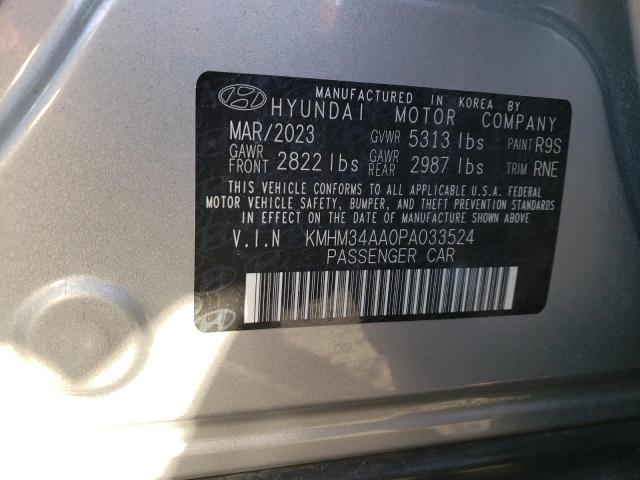 2023 HYUNDAI IONIQ 6 SE - KMHM34AA0PA033524