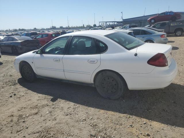 FORD TAURUS LX 2001 white sedan 4d flexible fuel 1FAFP52281A246183 photo #3