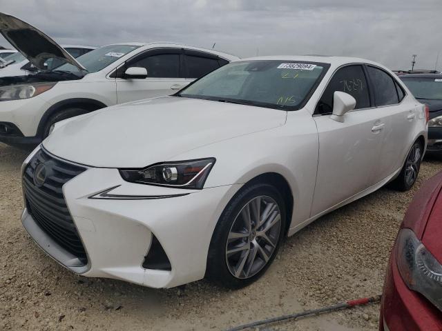 LEXUS IS 300 2019 white  gas JTHBA1D22K5090750 photo #1