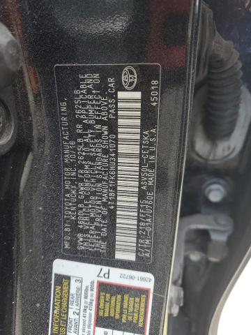 VIN 4T1BF1FK6HU341070 2017 Toyota Camry, LE no.13