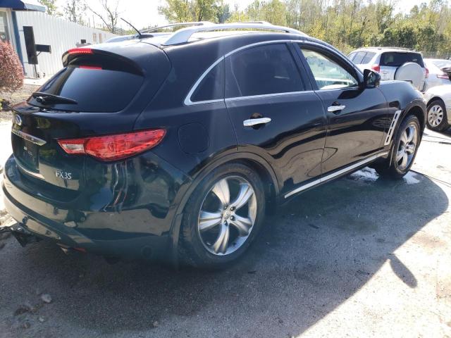 INFINITI FX35 2009 black  gas JNRAS18W99M152328 photo #4