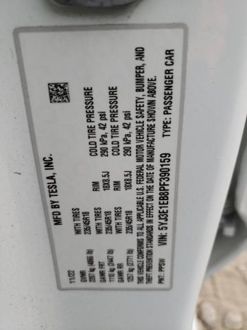 2023 TESLA MODEL 3 - 5YJ3E1EB8PF390159