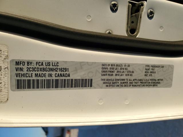 2022 DODGE CHARGER SX 2C3CDXBG3NH216291