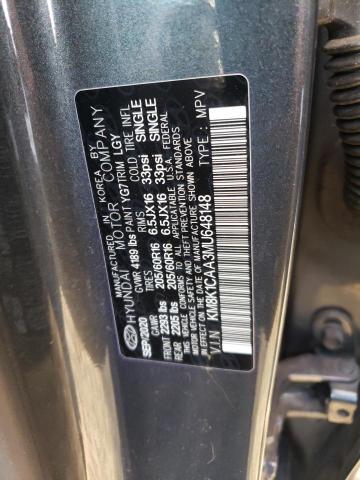 2021 HYUNDAI KONA SE - KM8K1CAA3MU648148
