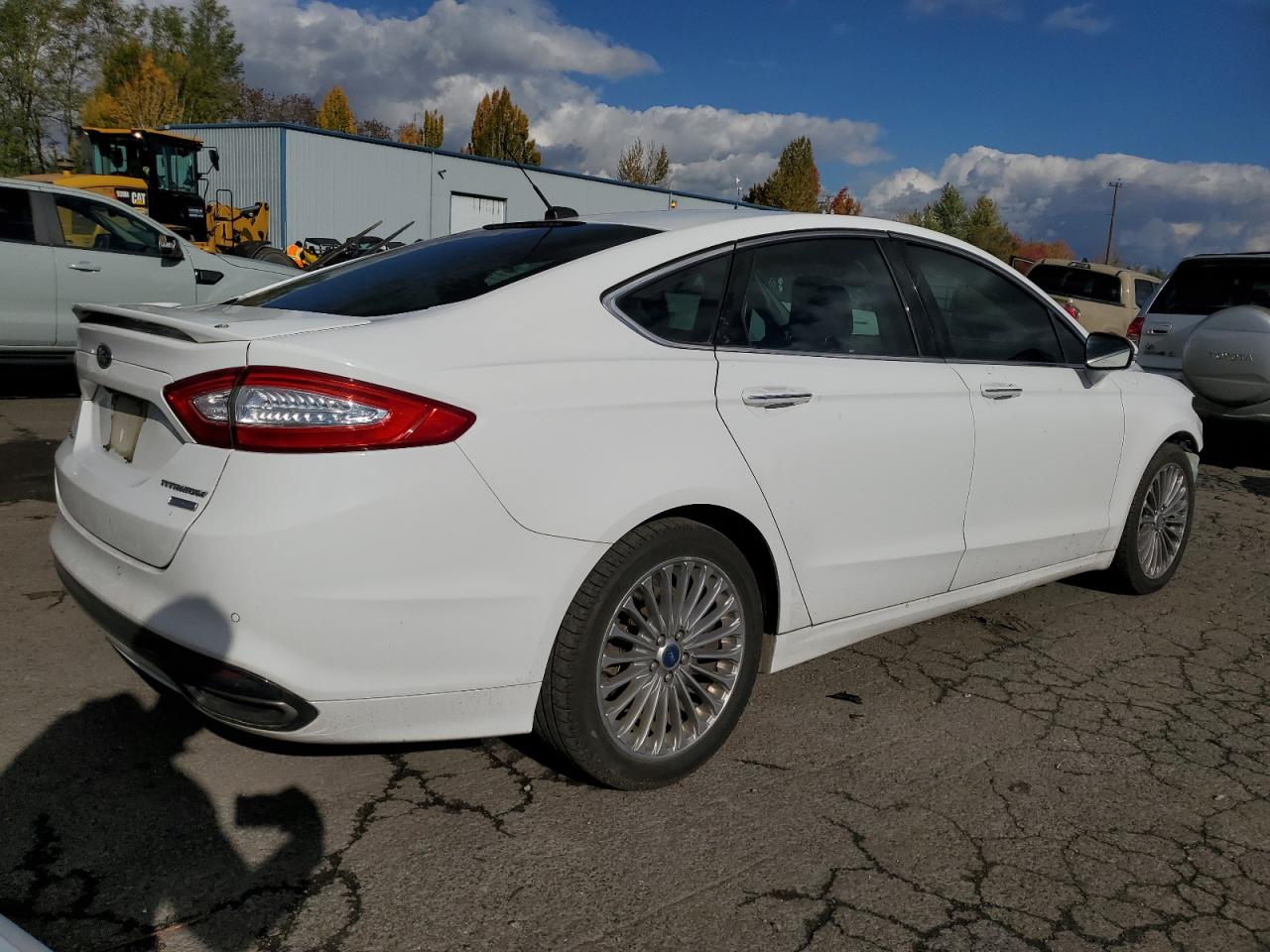 Lot #3030389460 2013 FORD FUSION TIT