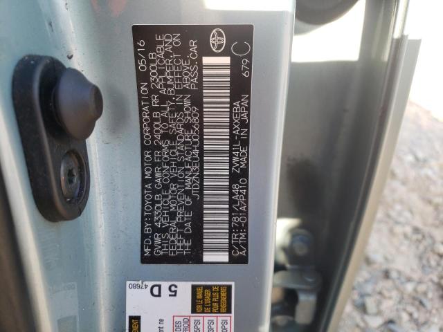 VIN JTDZN3EU4HJ056809 2017 Toyota Prius no.13