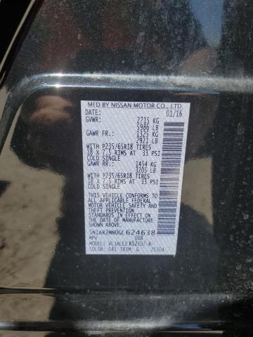 2016 NISSAN PATHFINDER - 5N1AR2MN0GC624638
