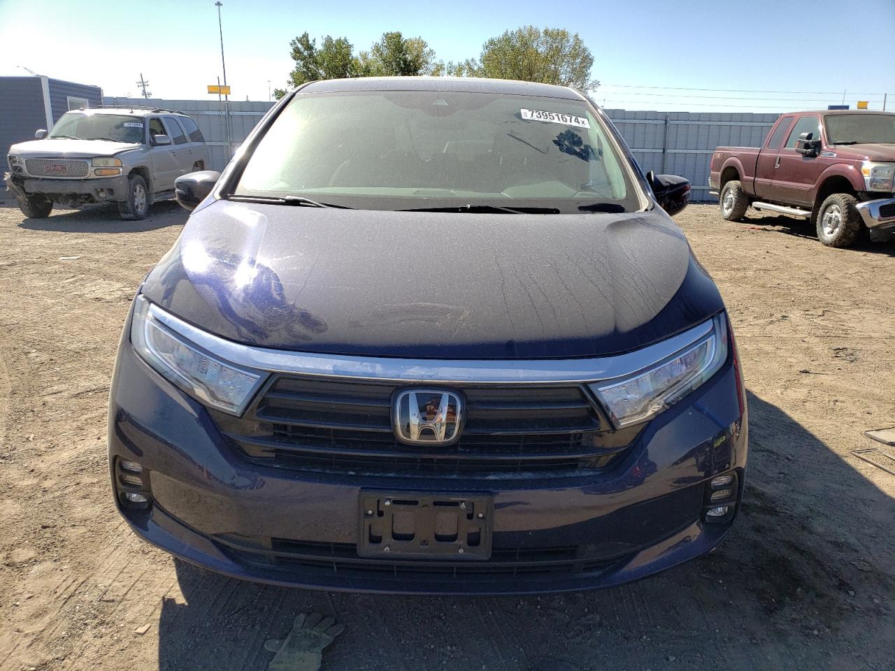 Lot #2972002026 2022 HONDA ODYSSEY EX