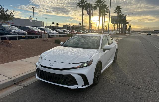 TOYOTA CAMRY XSE 2025 white  hybrid engine 4T1DAACK1SU000405 photo #3