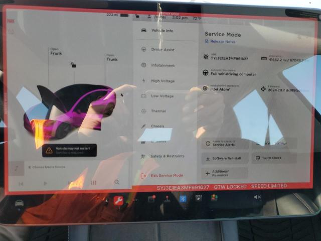 2021 TESLA MODEL 3 - 5YJ3E1EA3MF991627