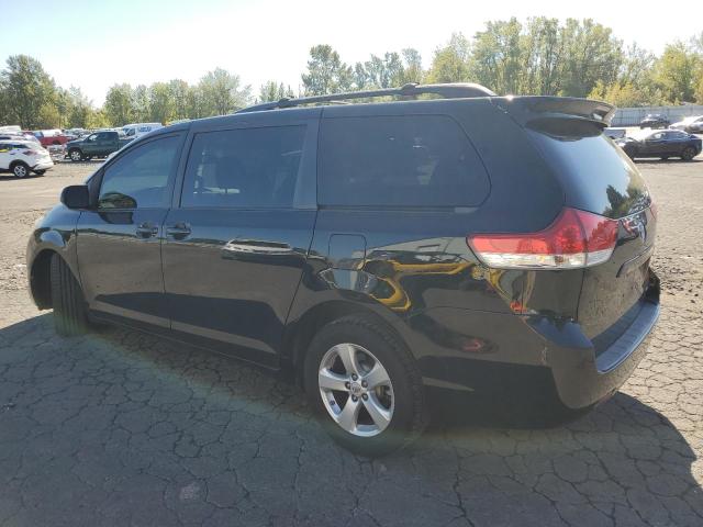 TOYOTA SIENNA LE 2011 black  gas 5TDKK3DC1BS016961 photo #3