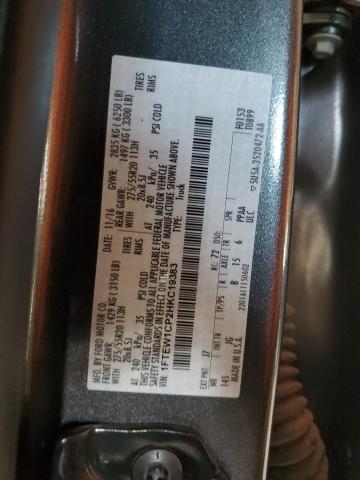 2017 FORD F150 SUPER - 1FTEW1CP2HKC19383