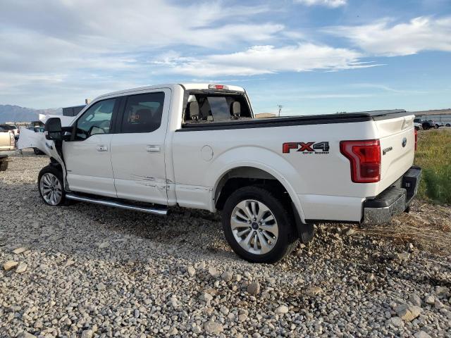 FORD F150 SUPER 2015 white  gas 1FTFW1EG5FFC72215 photo #3