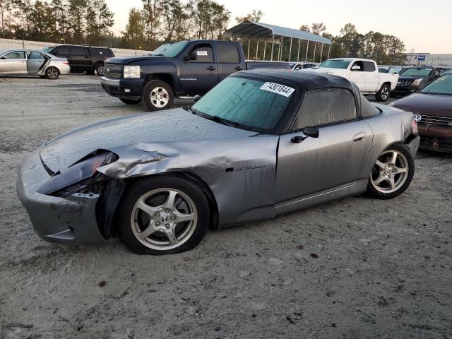 HONDA S2000 2000 gray converti gas JHMAP1142YT000291 photo #1