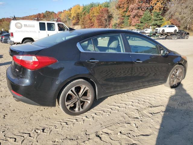 KIA FORTE EX 2014 black  gas KNAFZ4A82E5137718 photo #4