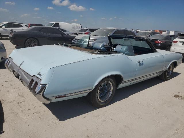 OLDSMOBILE CUTLASS 1970 blue   342670M174626 photo #4