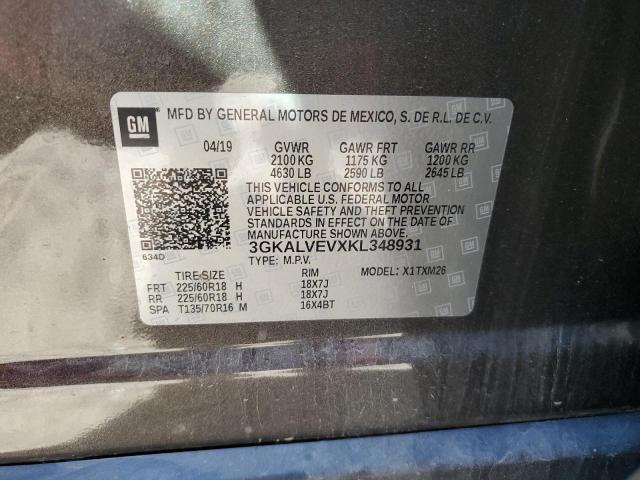 VIN 3GKALVEVXKL348931 2019 GMC Terrain, Slt no.13