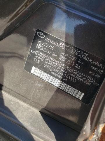 2017 HYUNDAI SONATA SE - 5NPE24AF3HH503353