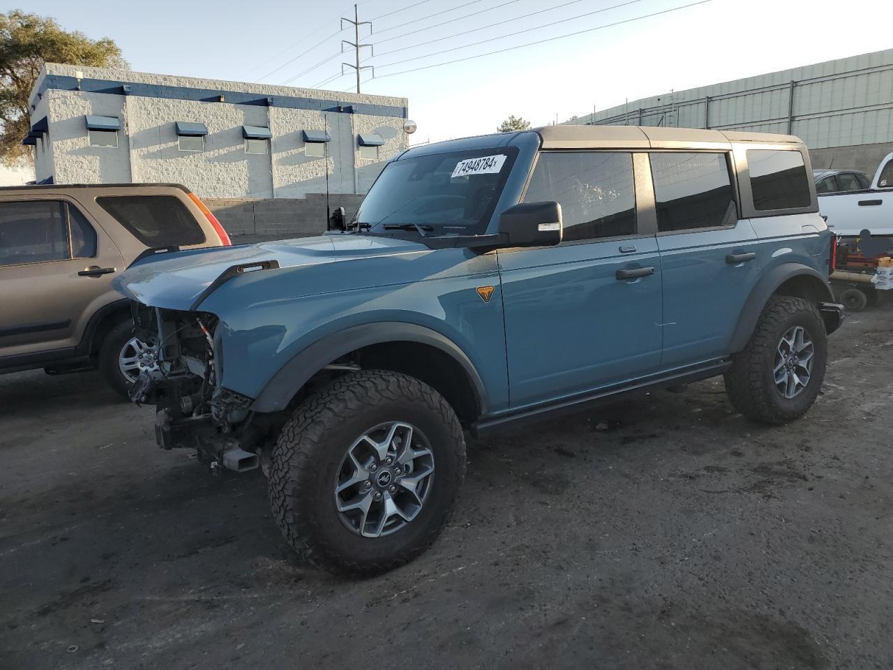 Lot #2928240724 2022 FORD BRONCO BAS