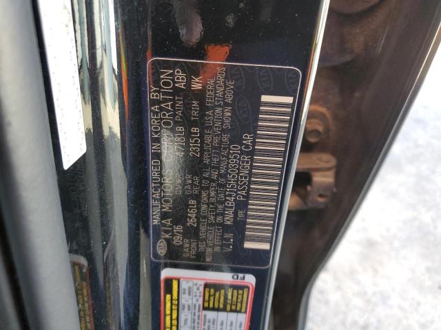 2017 KIA CADENZA PR - KNALB4J15H5039510