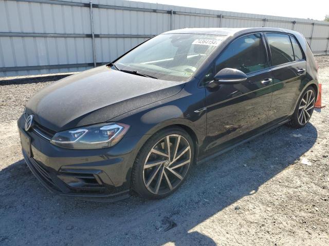 VOLKSWAGEN GOLF R 2019 black  gas WVWWA7AU1KW182115 photo #1