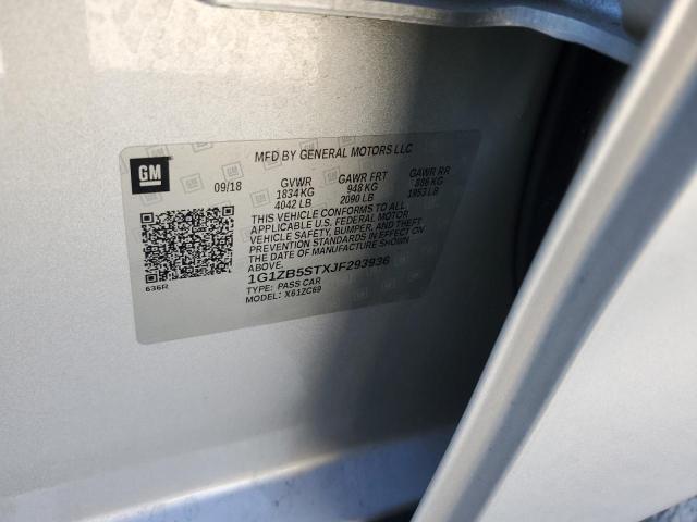 2018 CHEVROLET MALIBU LS - 1G1ZB5STXJF293936