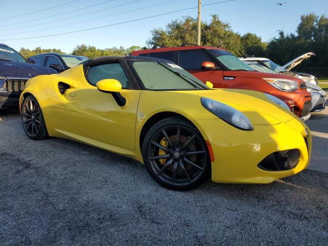2016 ALFA ROMEO 4C SPIDER ZARBAAB44GM181561
