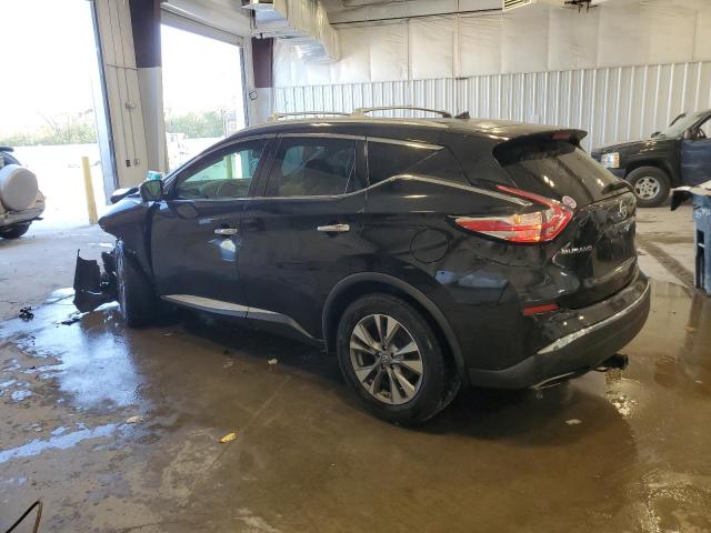 NISSAN MURANO S 2016 black  gas 5N1AZ2MG0GN136618 photo #3