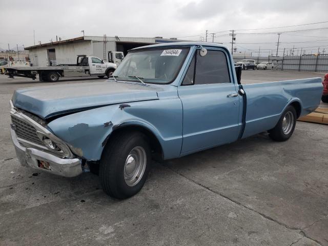 CHEVROLET TRUCK 1971 blue   CE141Z644253 photo #1