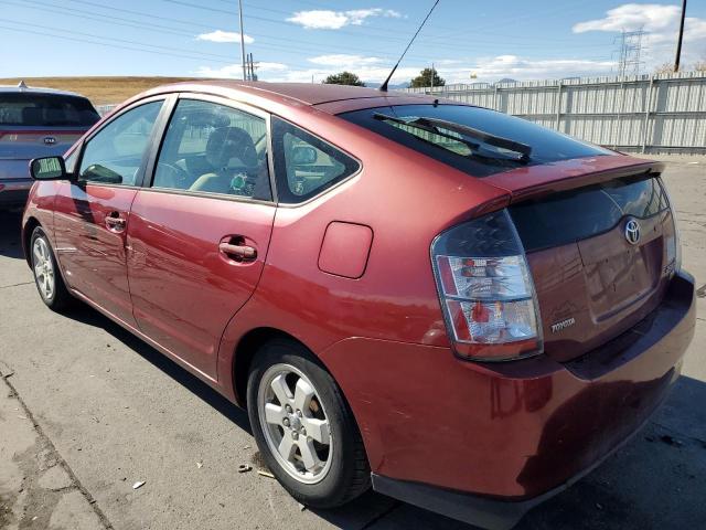 TOYOTA PRIUS 2004 burgundy hatchbac hybrid engine JTDKB22U040114200 photo #3