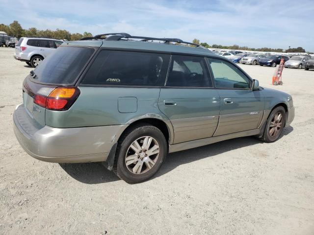 SUBARU LEGACY OUT 2004 green  gas 4S3BH815647636400 photo #4