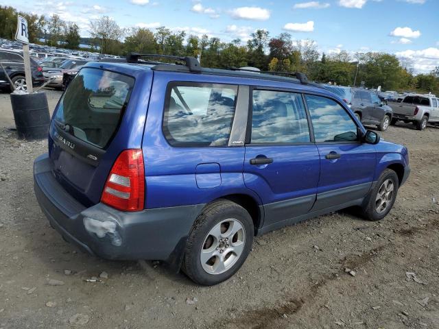 SUBARU FORESTER 2 2004 blue 4dr spor gas JF1SG63644H720292 photo #4