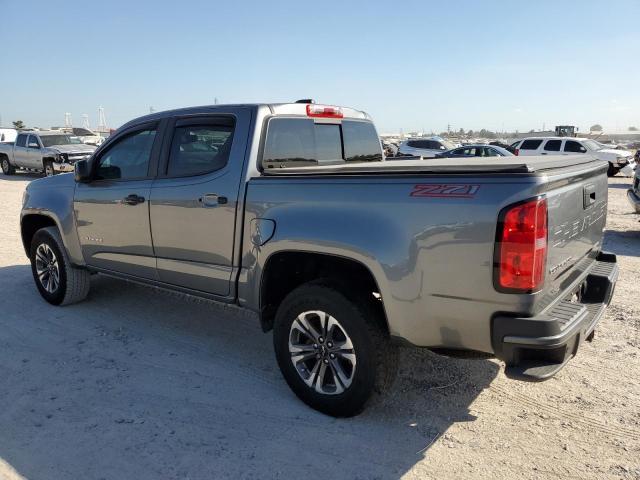 CHEVROLET COLORADO Z 2022 gray  gas 1GCGSDEN1N1212444 photo #3