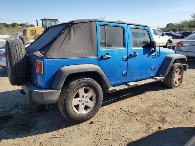 JEEP WRANGLER U 2015 blue  flexible fuel 1C4BJWDG5FL715072 photo #4