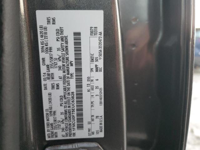 VIN 1FMCU0F75EUC63828 2014 Ford Escape, S no.13