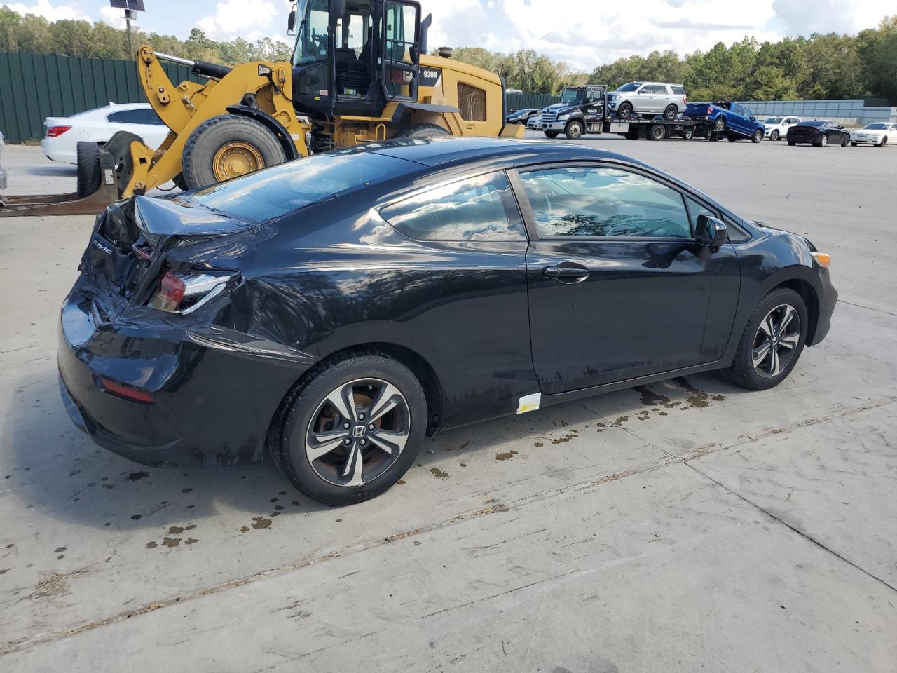 Lot #3006459110 2014 HONDA CIVIC EX