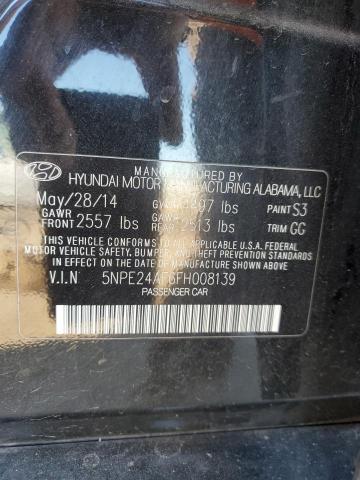 2015 HYUNDAI SONATA SE - 5NPE24AF6FH008139