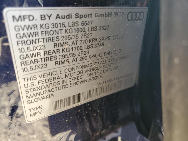2024 AUDI RS Q8 WU1ARBF19RD000304