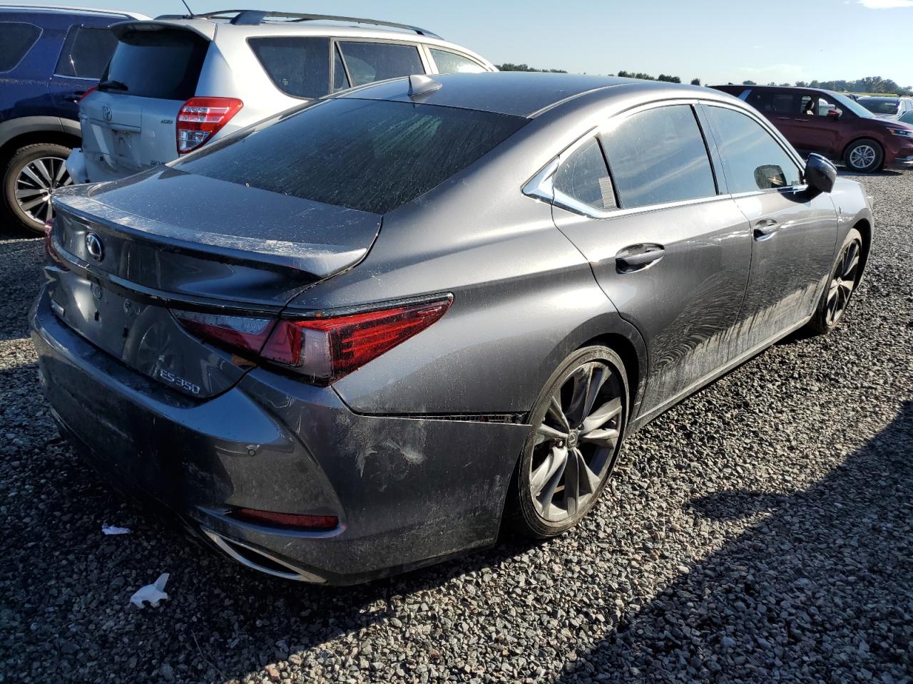 LEXUS ES 350 F S 2020 charcoal  gas 58AGZ1B16LU066845 photo #4